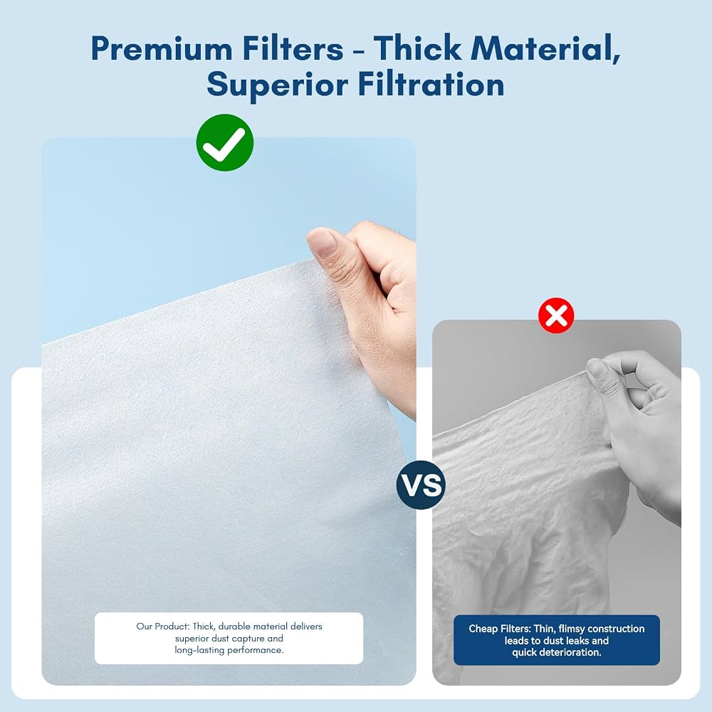 Nail Dust Collector Filter Paper Disposable Napkins Dust Collection