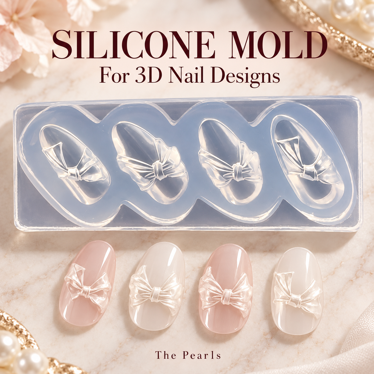 3D Design Nail Art Silicone Mold, Nail Art Design, Nail Art Decorations