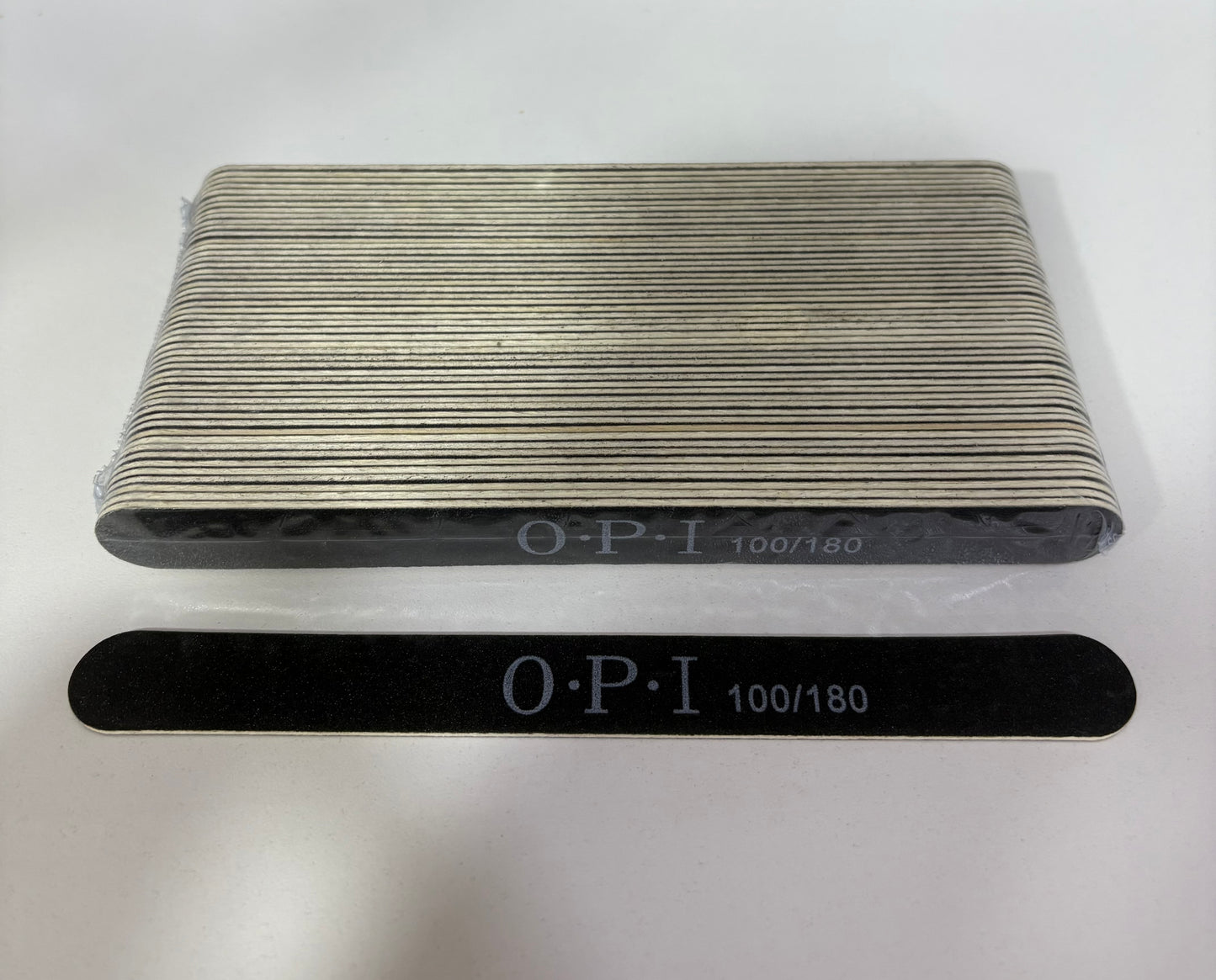 O.P.I 100/180 thin wooden file