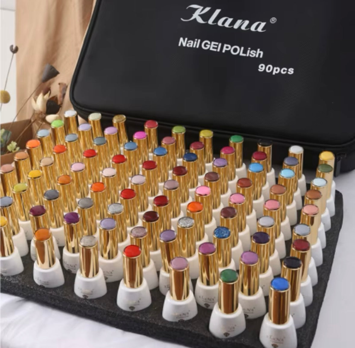 Klana Professional Set 90 colors Gel Polish + Color Display Palette
