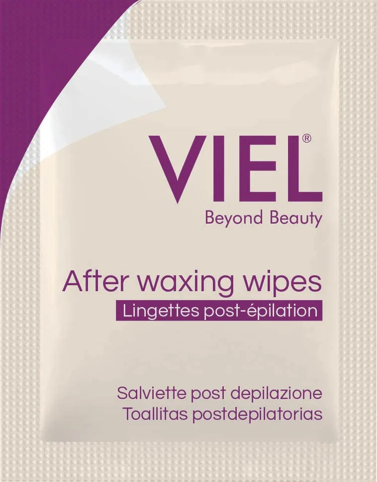 VIEL Facial Depilatory Wax Strips+after waxing wipes
