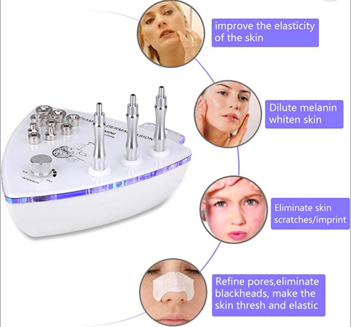 Diamond Dermabrasion with Oxygen Sprayer Gun