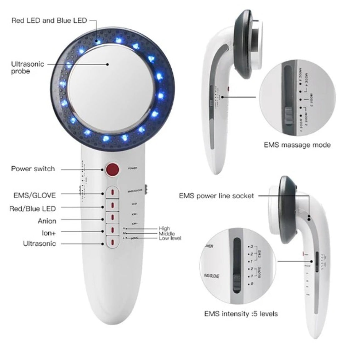 EMS Fat Burning Massager