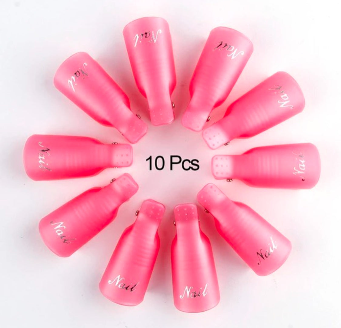 Soak Off Clips Gel Remover