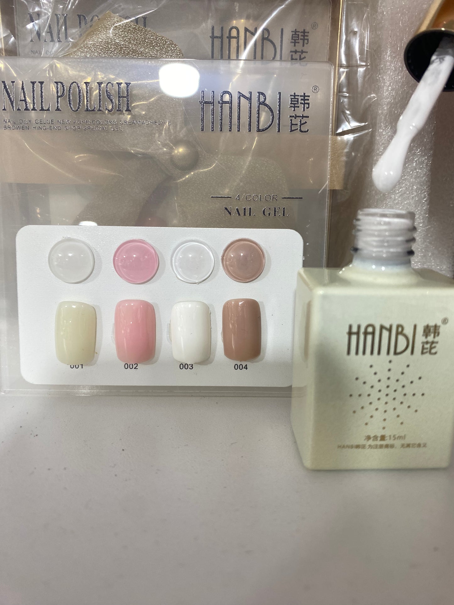 Gel Polish Set Base French Colors