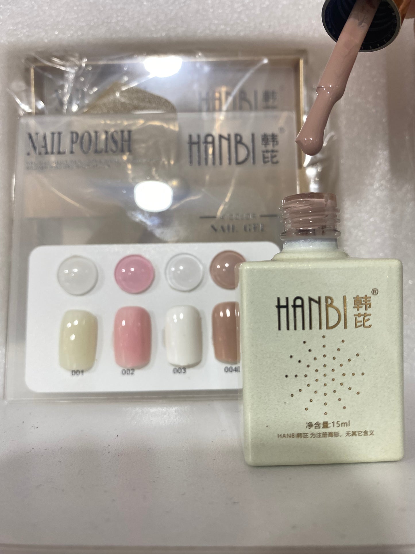 Gel Polish Set Base French Colors