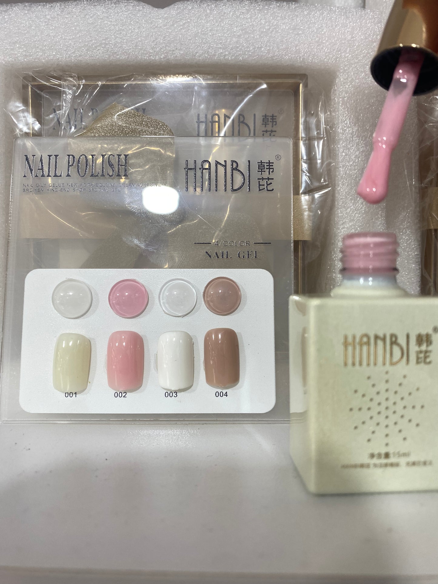 Gel Polish Set Base French Colors