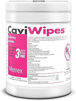 CaviWipes Disinfecting Antibacterial Wipes