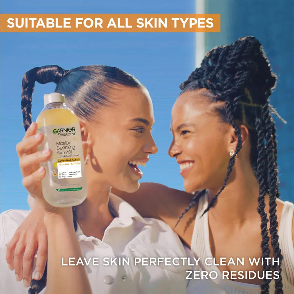 GARNIER Micellar Water Oil-Infused Cleanser And Waterproof Makeup Remover