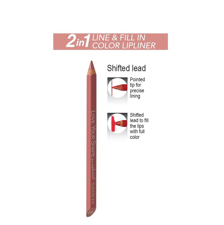 Samoa Love Your Shape 2in1 line and fill lip liner