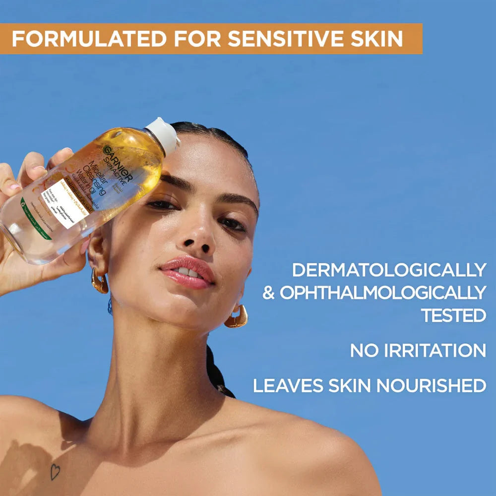 GARNIER Micellar Water Oil-Infused Cleanser And Waterproof Makeup Remover