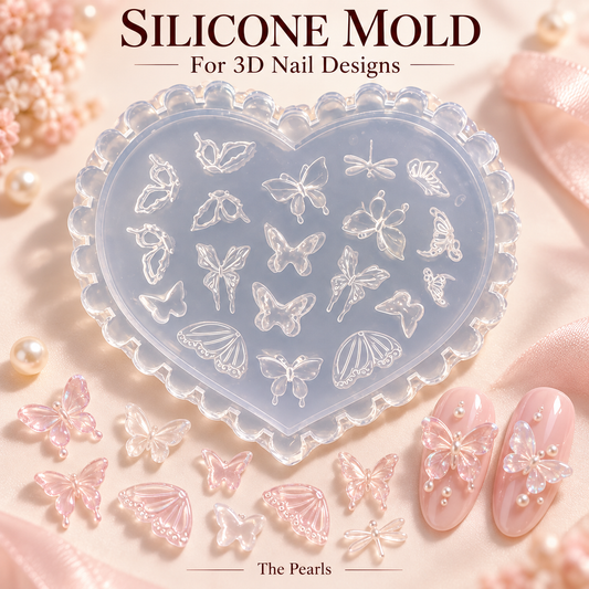 3D Design Nail Art Silicone Mold, Nail Art Design, Nail Art Decorations