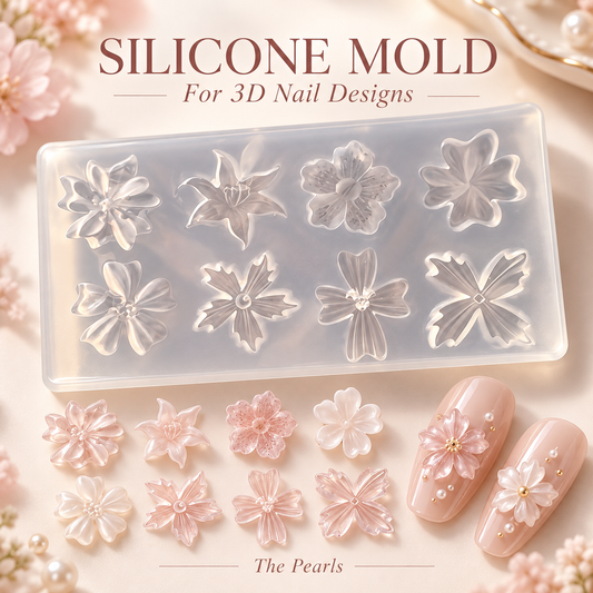 3D Design Nail Art Silicone Mold, Nail Art Design, Nail Art Decorations