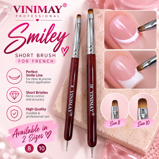 VINIMAY Smiley Short Brush