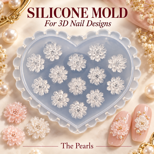 3D Design Nail Art Silicone Mold, Nail Art Design, Nail Art Decorations