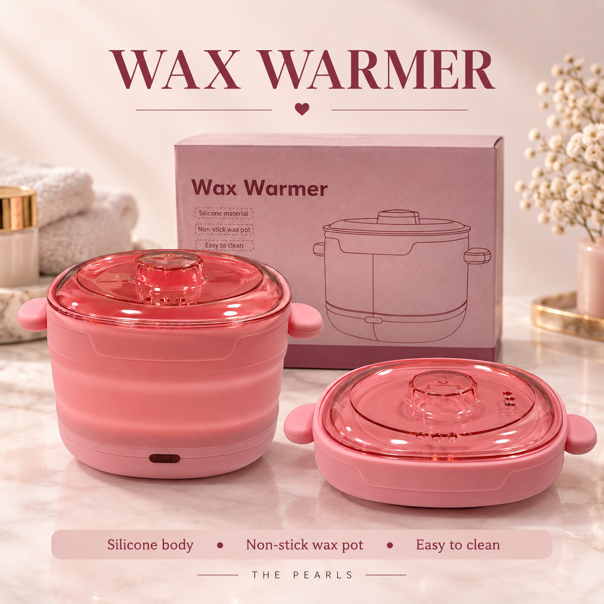 Silicone Foldable Wax Warmer Machine