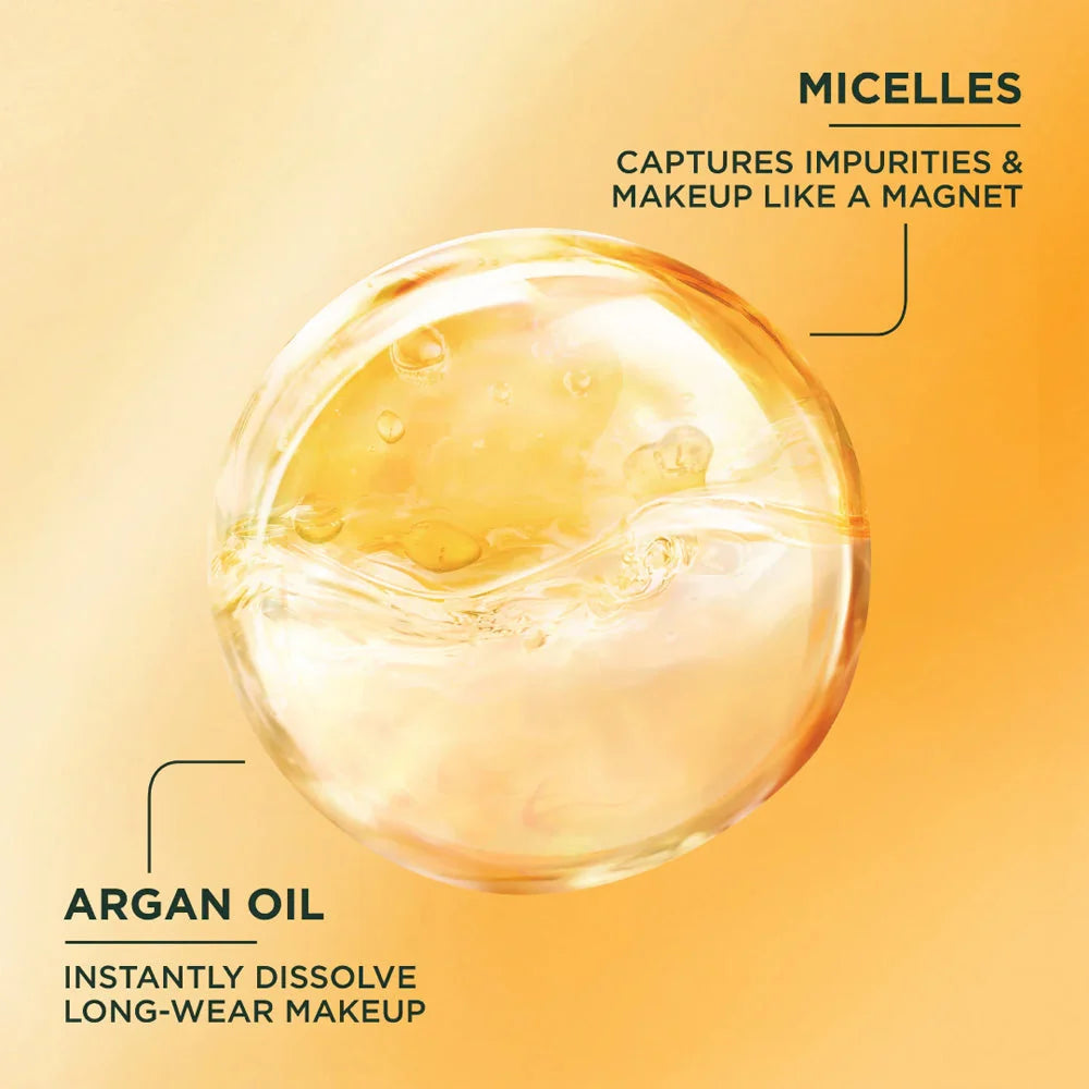 GARNIER Micellar Water Oil-Infused Cleanser And Waterproof Makeup Remover