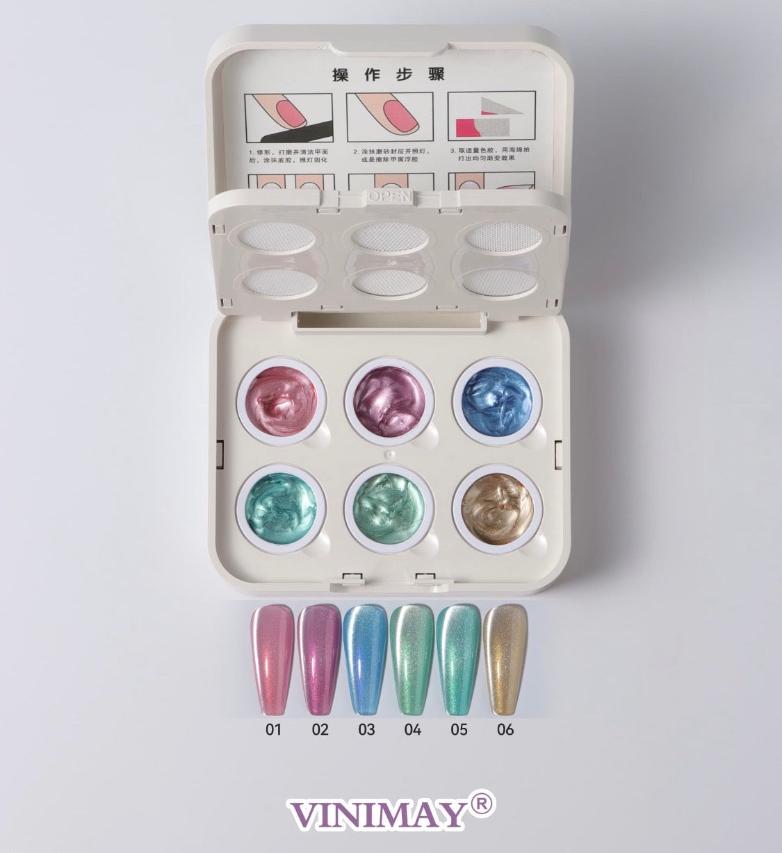 VINIMAY Cat Eye Pat Pat Gel Type C