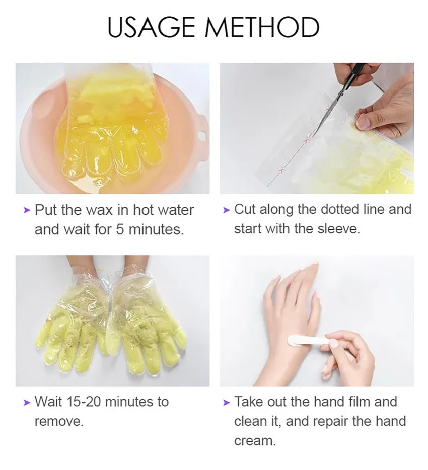 Parrafin Wax Hand Gloves