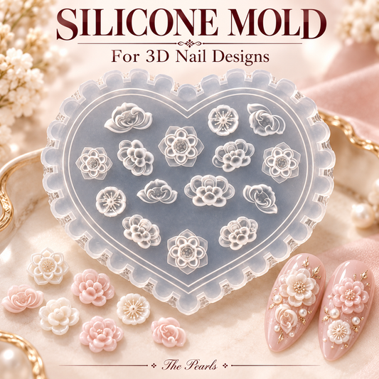 3D Design Nail Art Silicone Mold, Nail Art Design, Nail Art Decorations
