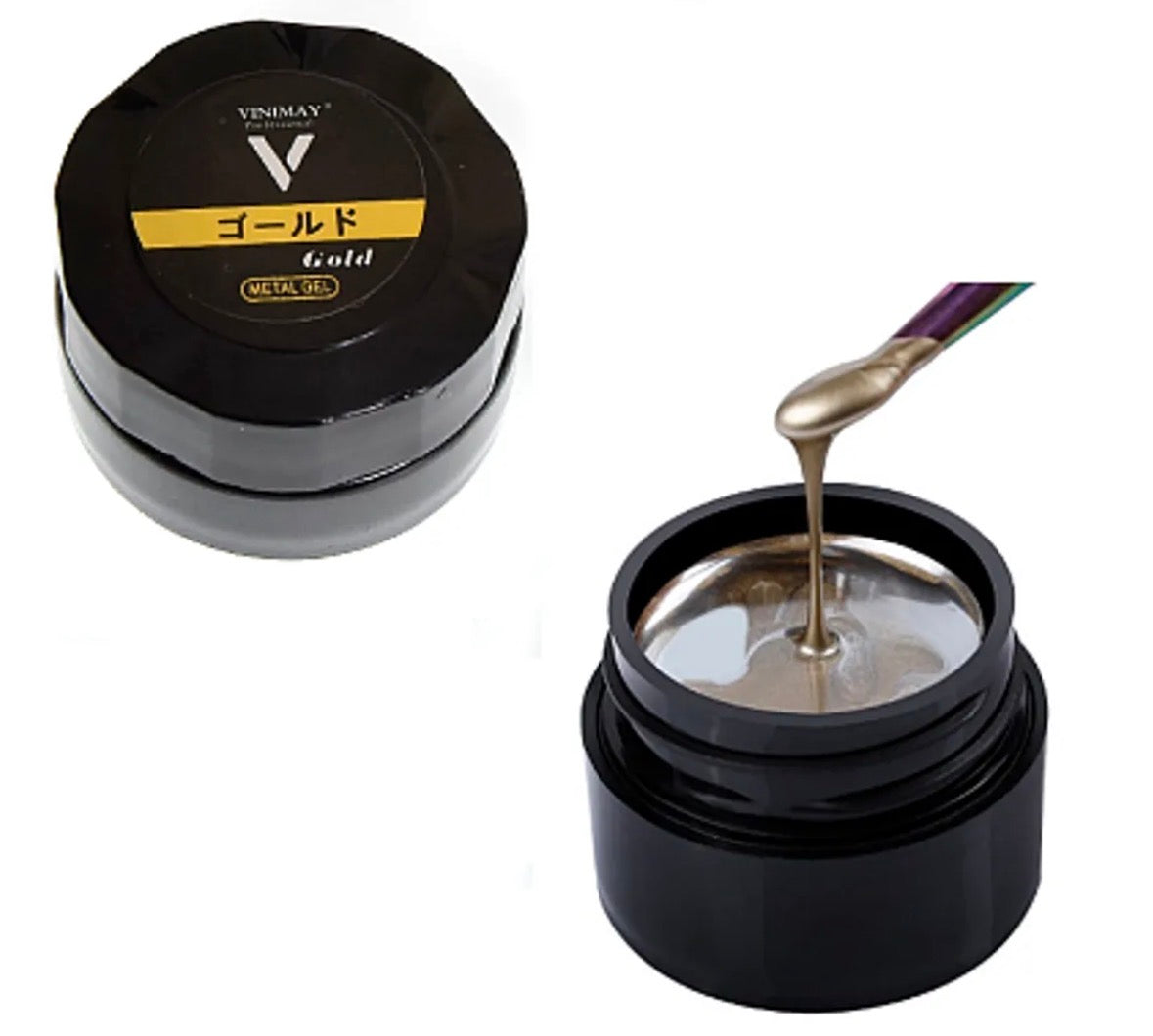 Metallic Mirror Nail Art Painting Gel