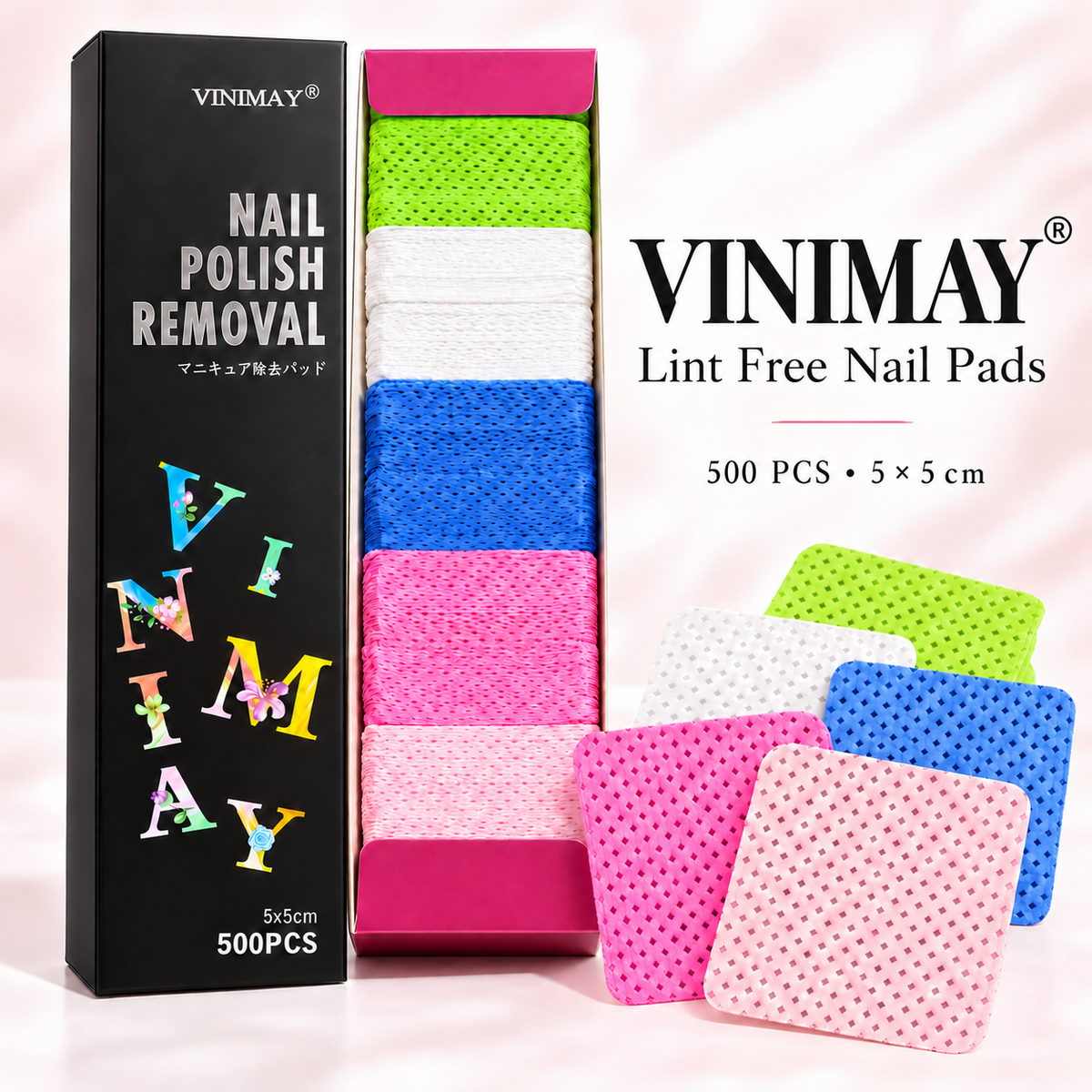 VINIMAY Lint Free Nail Pads