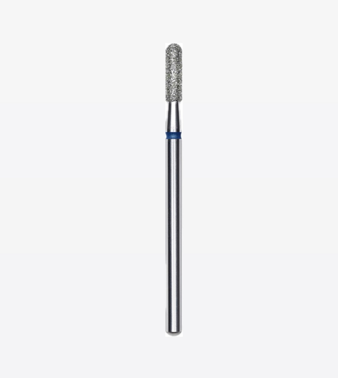 6 Diamond nail drill bit rounded cylinder blue EXPERT head diameter 2,3 mm / working part 8 mm