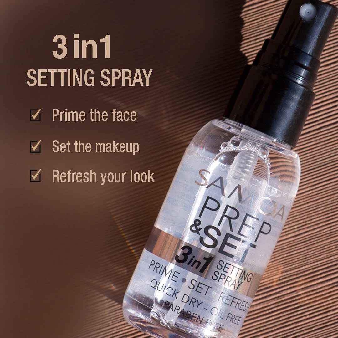 Samoa Prep & Set - primer and Setting Spray 100ml