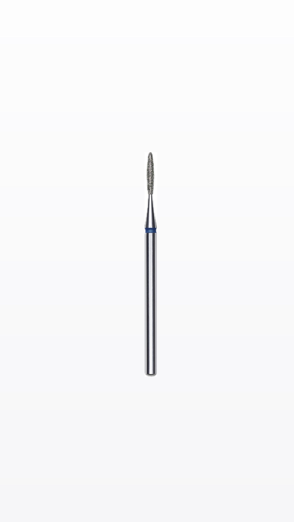 9 Diamond nail drill bit flame blue EXPERT head diameter 1,4 mm / working part 8 mm