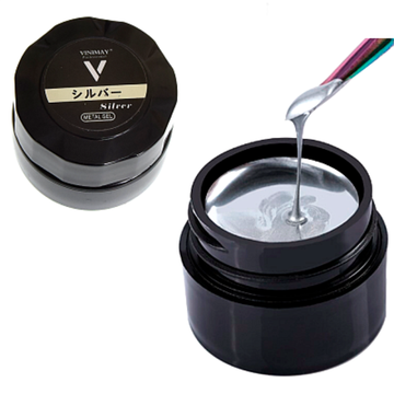 Metallic Mirror Nail Art Painting Gel