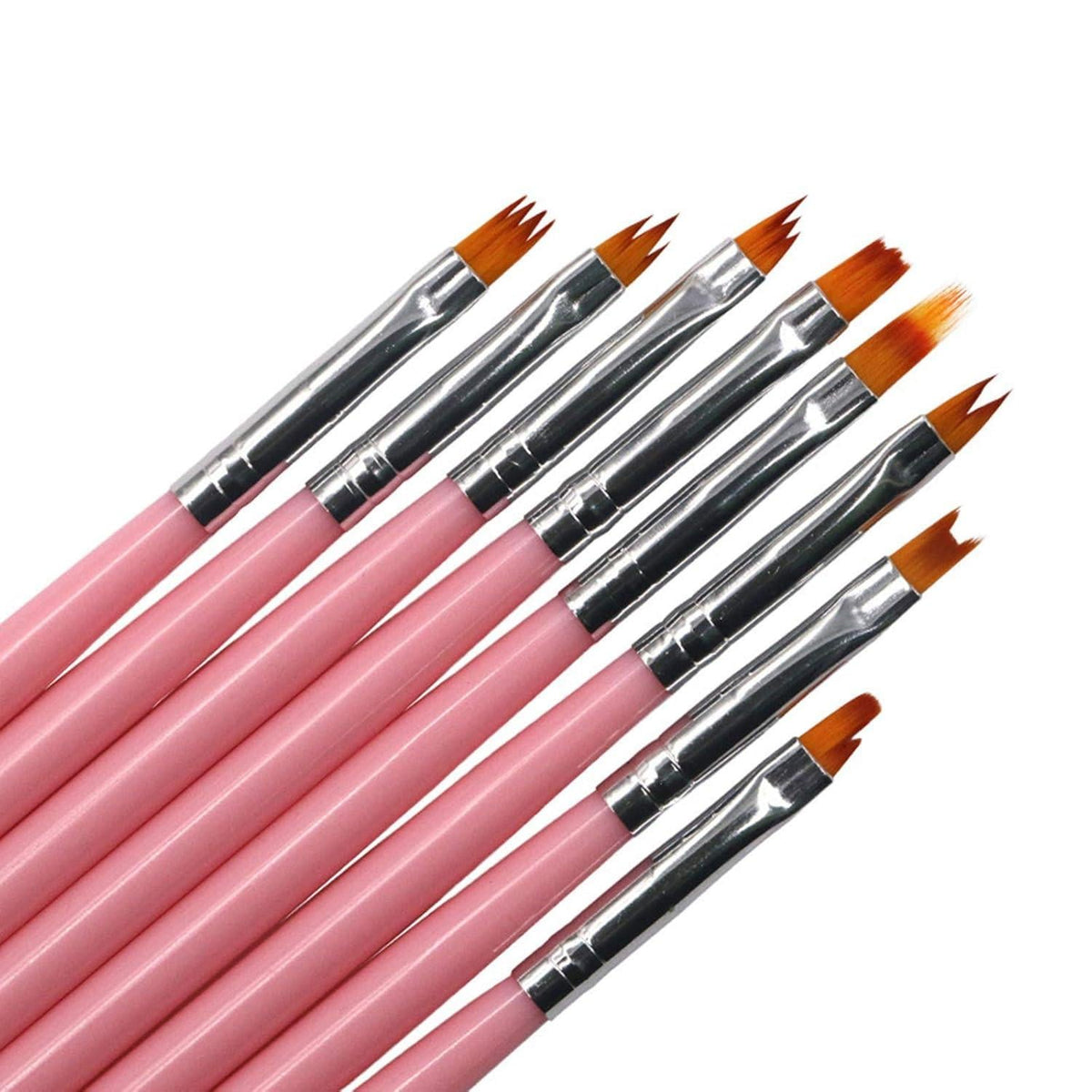 Brushes Set 8pcs for Nail Art Designs