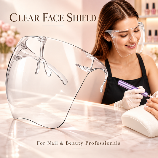 Nail Dust Plastic Face Mask
