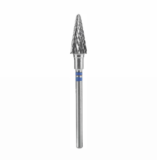 16 Carbide nail drill bit for left-handed users cone blue EXPERT head diameter 6 mm / working part 14 mm