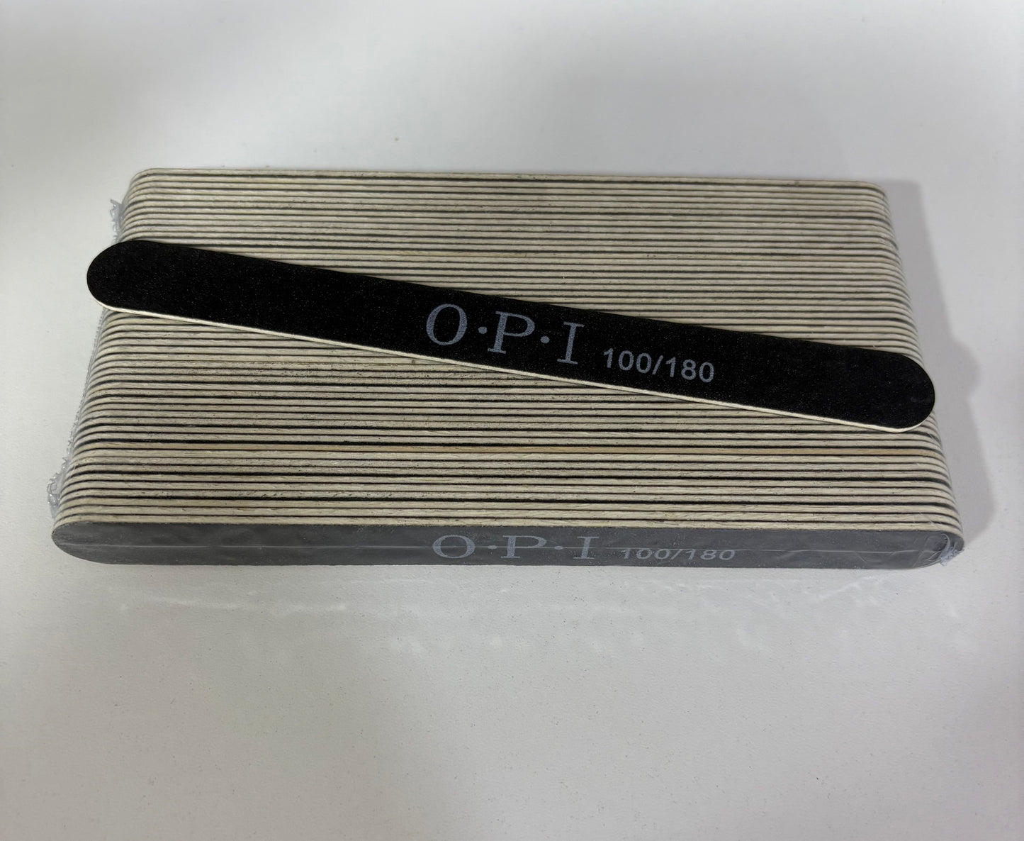 O.P.I 100/180 thin wooden file