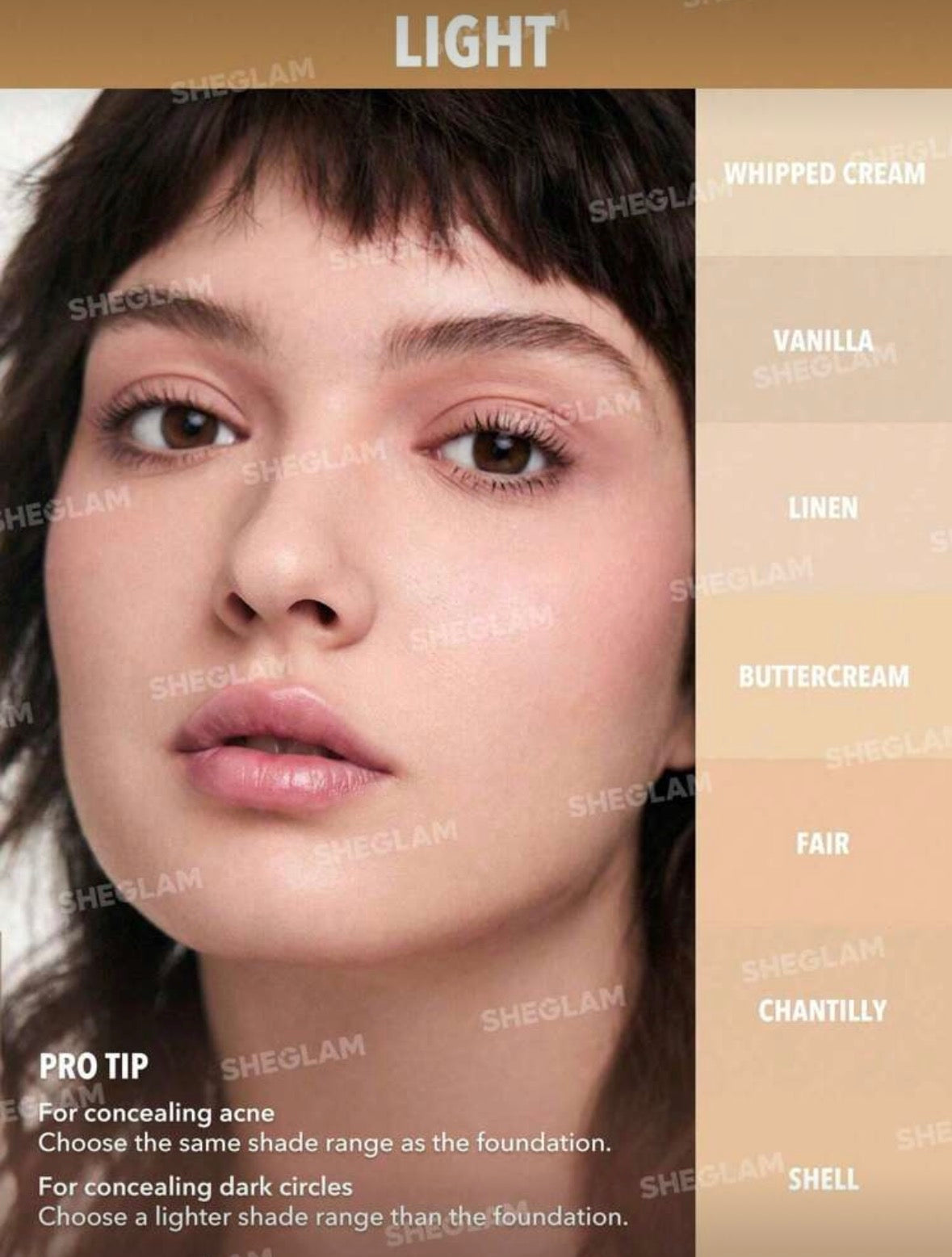 SHEGLAM like magic 12Hr Full Coverage Concealer Matte