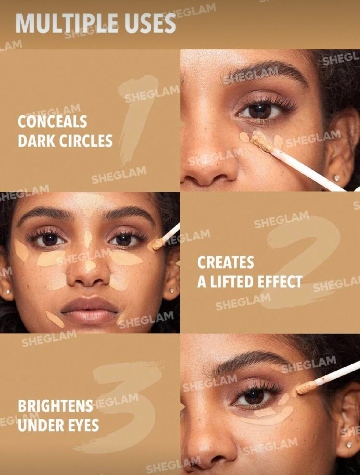 SHEGLAM like magic 12Hr Full Coverage Concealer Matte