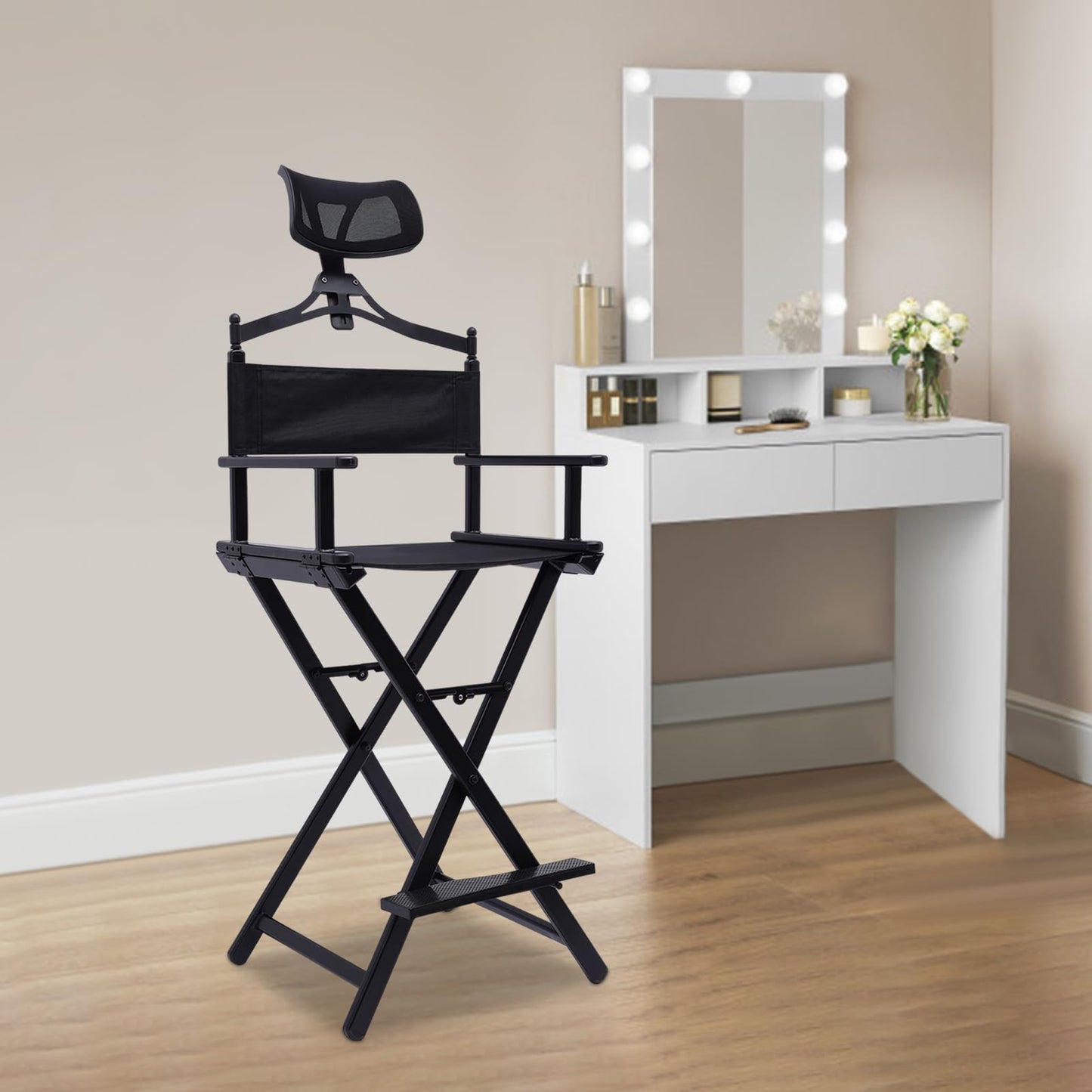 Foldable Makeup Chair
