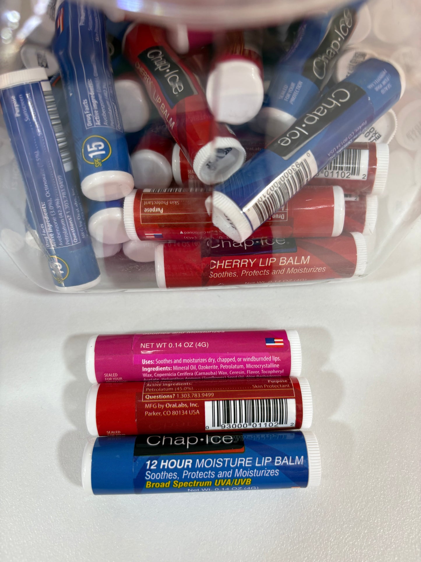 Chap.Ice Lip Balm-Made in USA