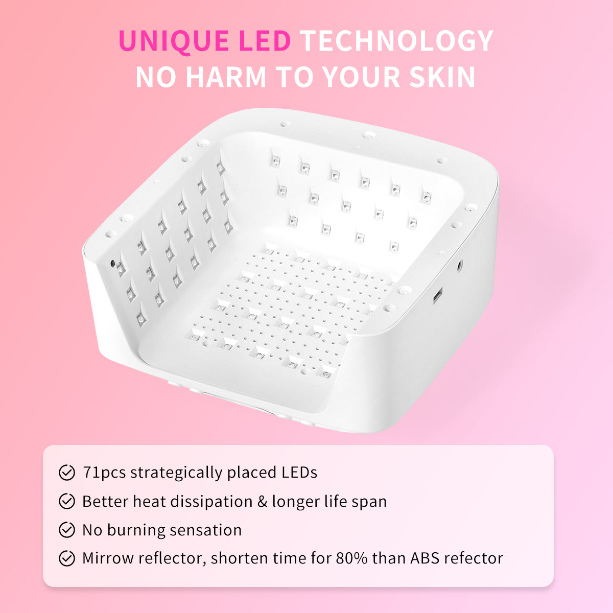 AI Intelligent UV Nail Lamp
