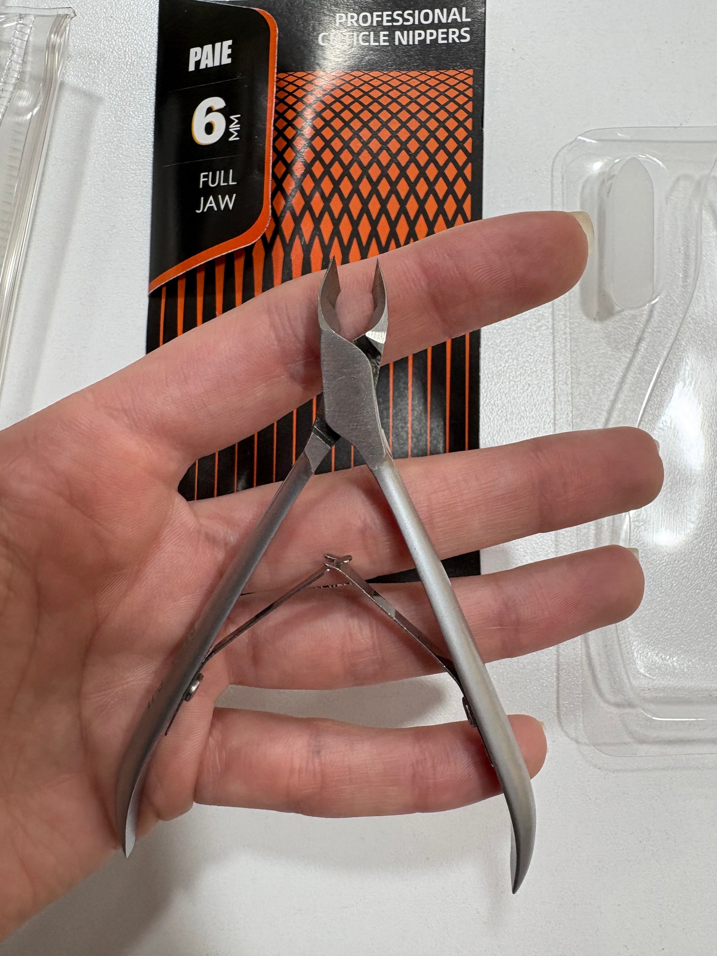 PAIE Professional Cuticle Nipper 6MM Jaw 14