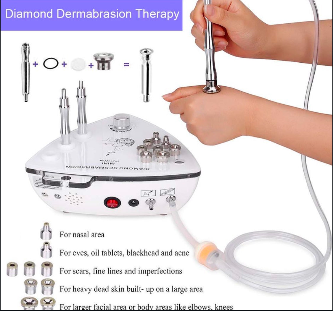 Diamond Dermabrasion with Oxygen Sprayer Gun
