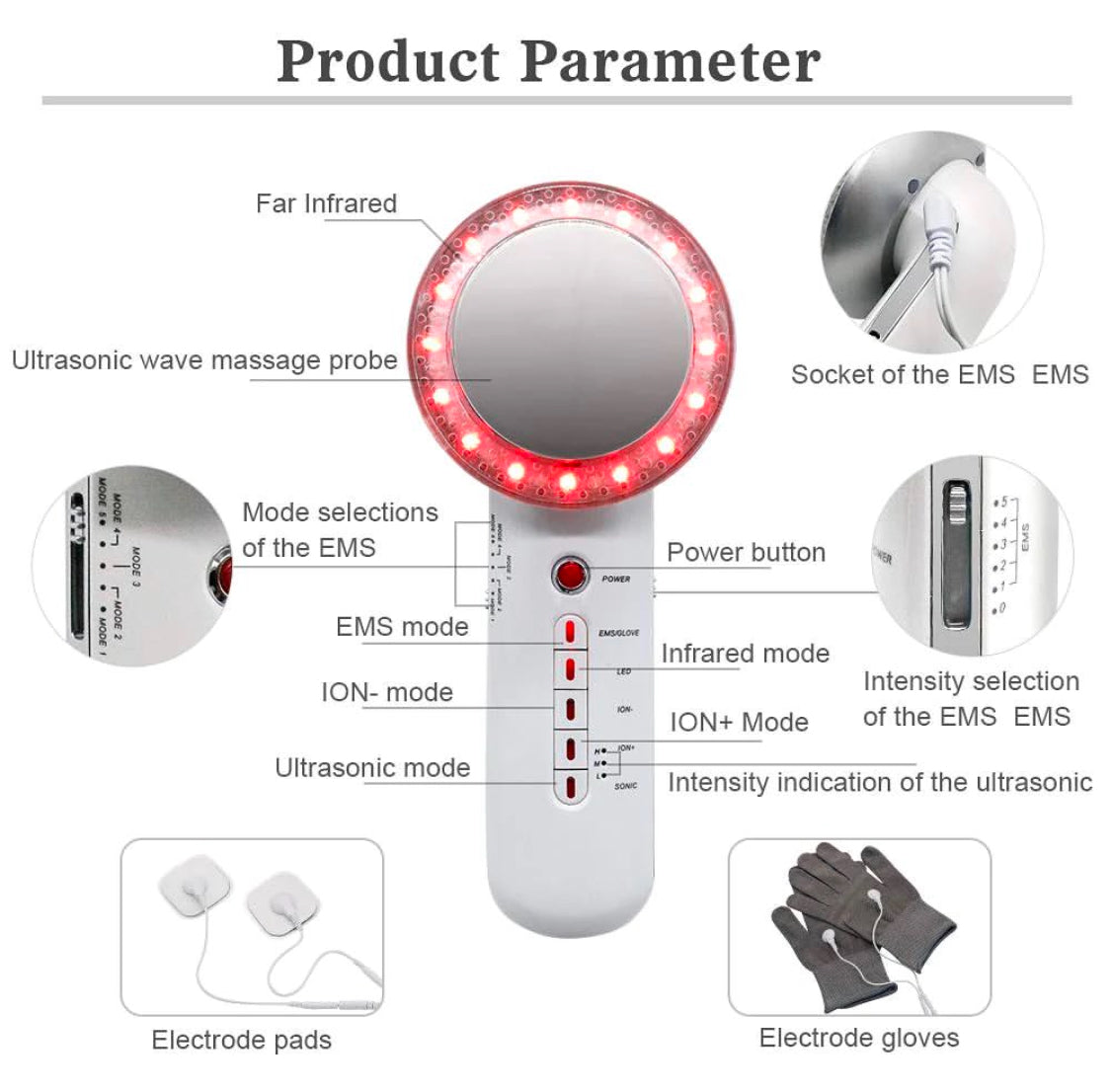 EMS Fat Burning Massager